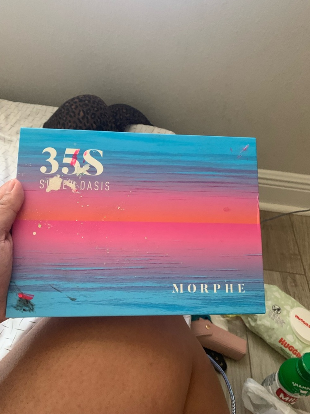 Morphe 35S Sunset Oasis Palette - Turquoise & Hot Pink Gradient
